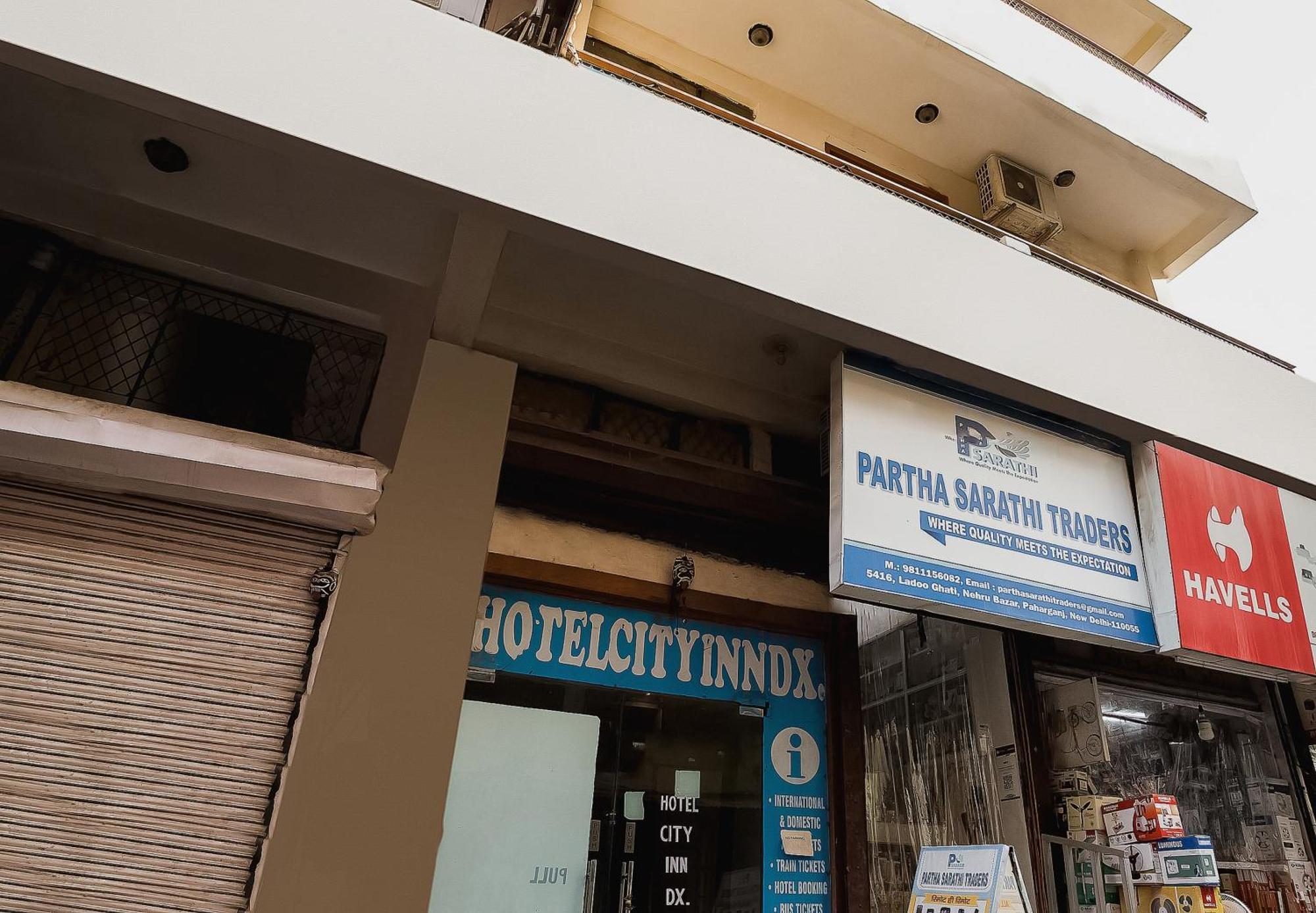 Hotel O City Inn Dx Új-Delhi Kültér fotó