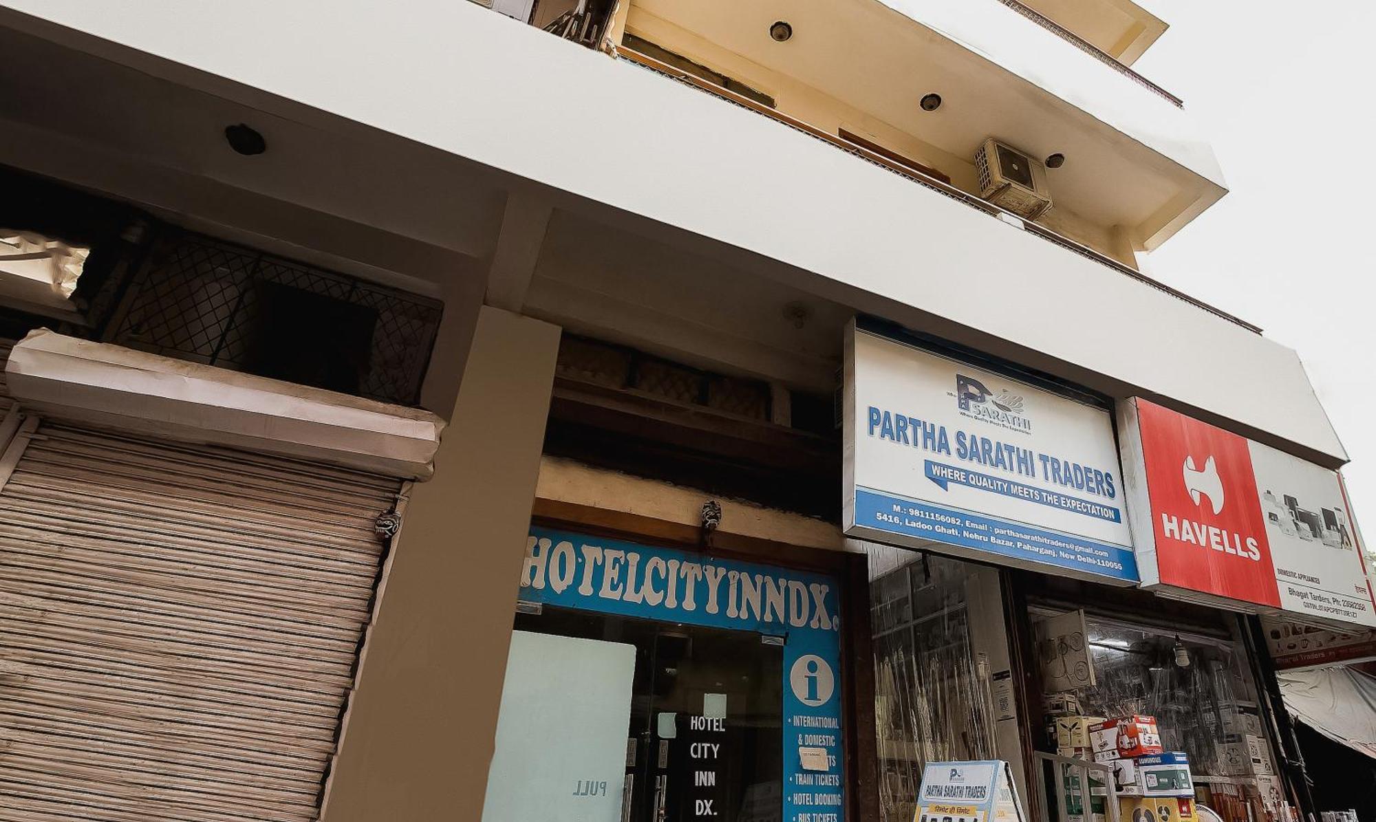 Hotel O City Inn Dx Új-Delhi Kültér fotó