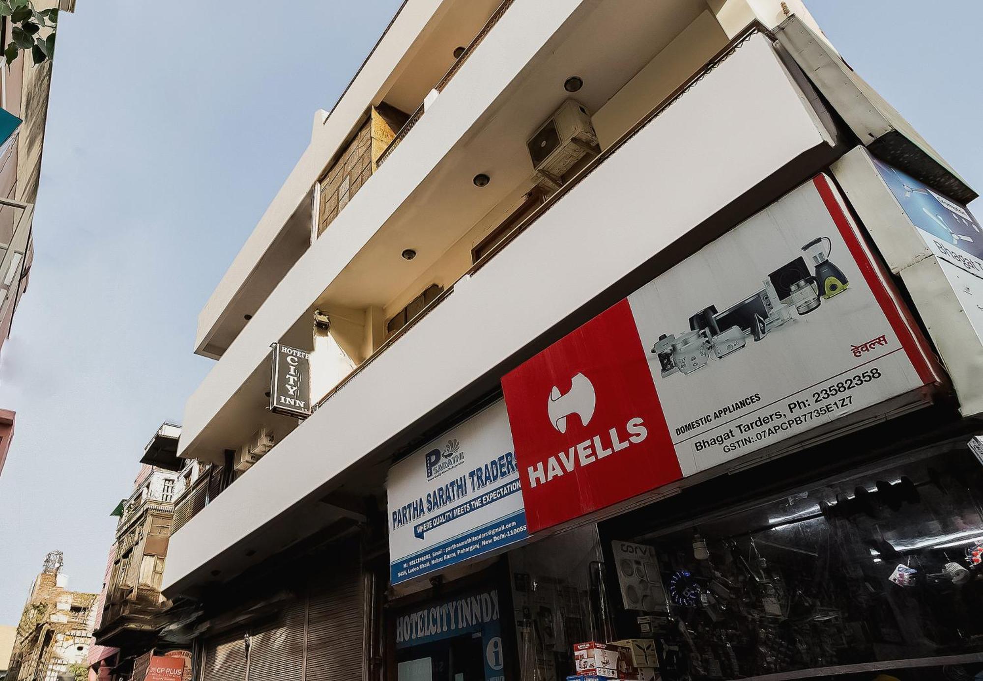 Hotel O City Inn Dx Új-Delhi Kültér fotó
