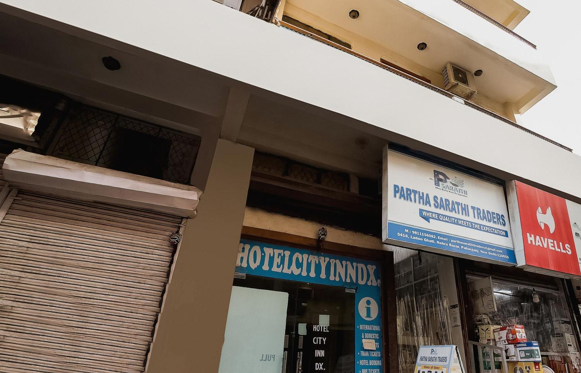 Hotel O City Inn Dx Új-Delhi Kültér fotó