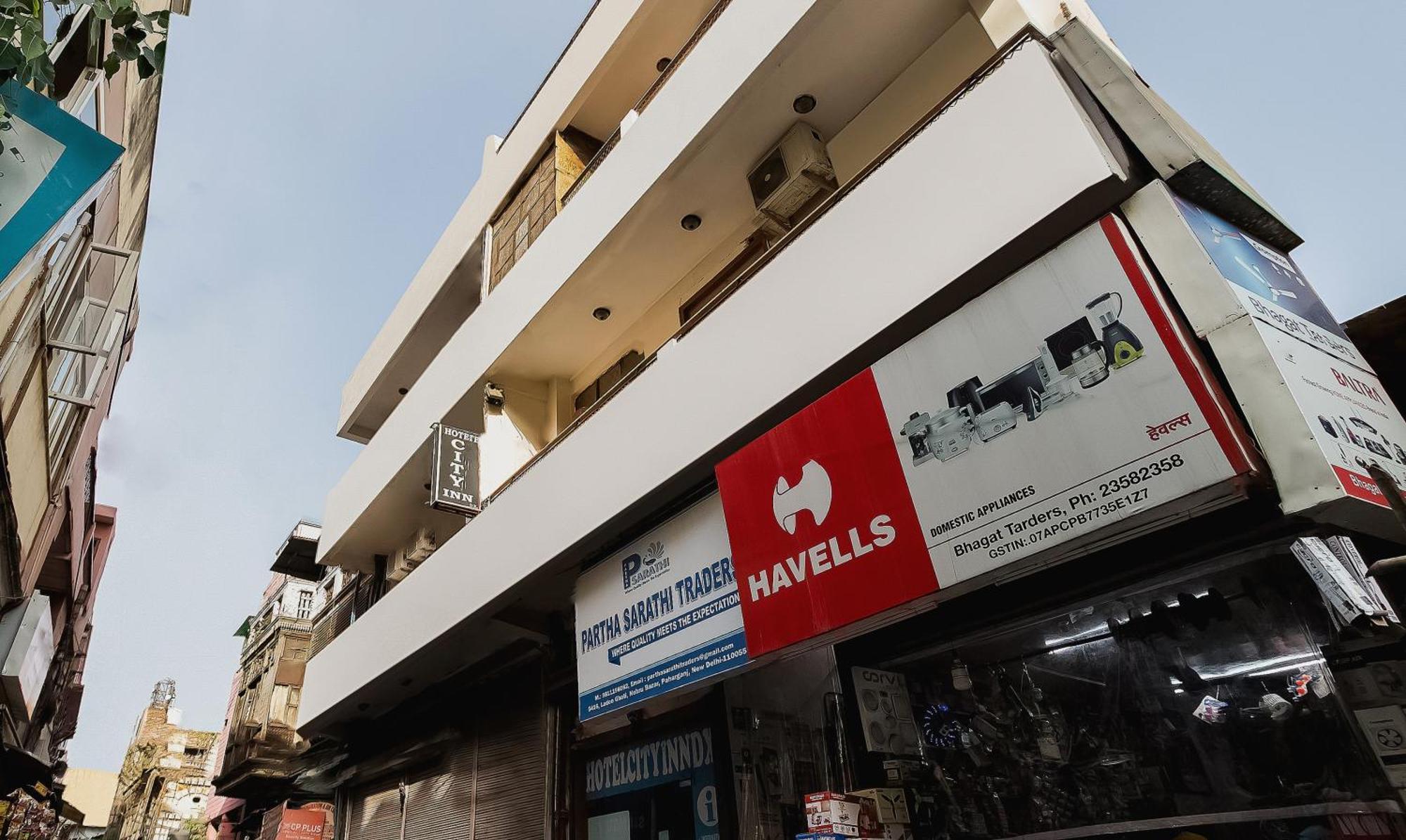 Hotel O City Inn Dx Új-Delhi Kültér fotó